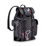 Louis Vuitton LV League Stickers Damier Graphite Christopher Backpack PM Bag