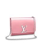 Louis Vuitton Rose Cuivre Chain Louise PM Bag