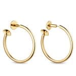 Louis Vuitton Studdy Hoop Earrings