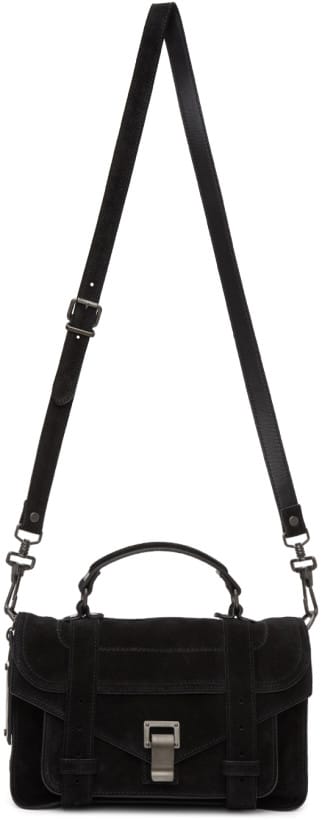 Proenza Schouler Suede Tiny PS1 Satchel Bag