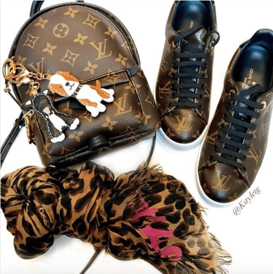 Galit on Instagram: “Low tops, high tops mesh sneakers from Louis Vuitton  🌈 #LouisVuitton #louisvuitt…
