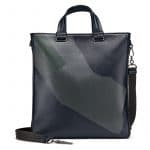 Bottega Veneta Black/Grey Intrecciato Manhattan Craquele Tote Bag