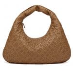 Bottega Veneta Tan Intrecciato Boutis NY Veneta Hobo Bag