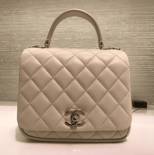 CHANEL 2022 Limited Lambskin Quilted Small CC Funky Town Flap Bag Hand –  Afashionistastore