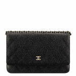 Chanel Black Classic Quilted WOC