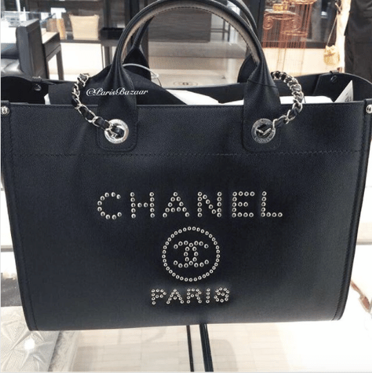 Chanel Deauville Canvas Tote Bag Reference Guide - Spotted Fashion