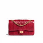 Chanel Burgundy Python 2.55 Reissue Size 225 Bag