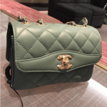 Chanel Green Daily Companion Small Flap Bag