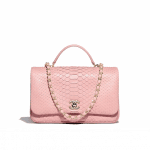 Chanel Pink Python Citizen Chic Small Flap Bag