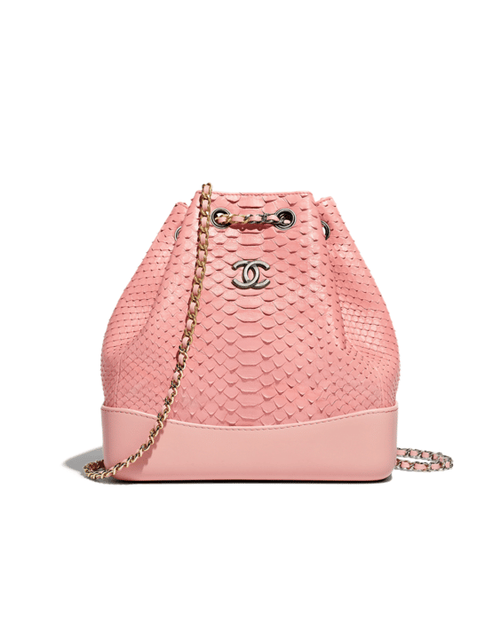 1000% AUTH! 🌸 Chanel Gabrielle Small Pink Backpack Bag