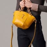 Chloe Yellow Mini Tote Bag - Pre-Fall 2018