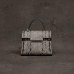 Delvaux Ebene/Ivory/Noir Tempete MM Bag