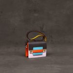 Delvaux Ebene/Ndebele Calf Souple Madame Mini Bag