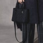 Dior Black Studded Lady Dior Bag - Pre-Fall 2018