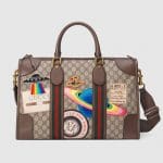 Gucci Beige/Ebony Soft GG Supreme Gucci Courrier Medium Duffle Bag