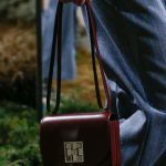 Hermes Burgundy Saddle Bag - Pre-Fall 2018