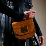 Hermes Gold Crocodile Saddle Bag - Pre-Fall 2018