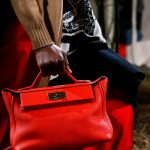 Hermes Red Top Handle Bag - Pre-Fall 2018