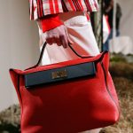 Hermes Red/Black Top Handle Bag - Pre-Fall 2018