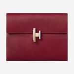 Hermes Rubis Villandry Calfskin Cinhetic Clutch Bag