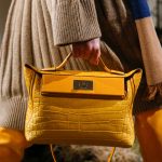Hermes Yellow Crocodile Top Handle Bag - Pre-Fall 2018