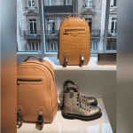 Louis Vuitton Beige Backpack Bags and Silver Boots - Fall 2018