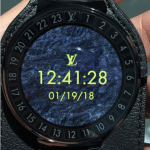 Louis Vuitton Black Tambour Horizon Smartwatch - Fall 2018