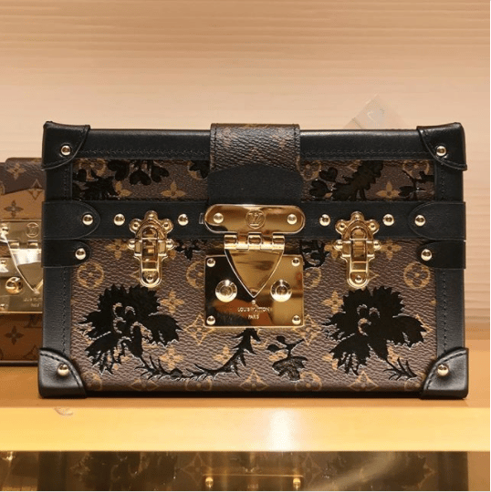 Louis Vuitton Black Monogram Twist Blossom Bag – The Closet