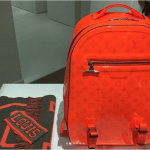 Louis Vuitton Orange Backpack Bag - Fall 2018