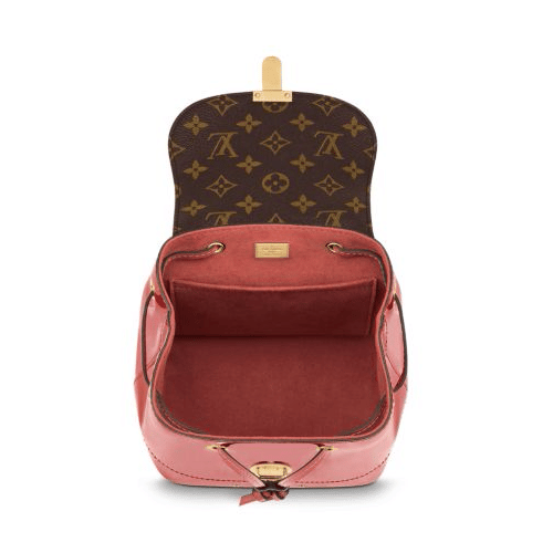 Louis Vuitton Patent Hot Spring Monogram Vieux Rose Sling Backpack Bag