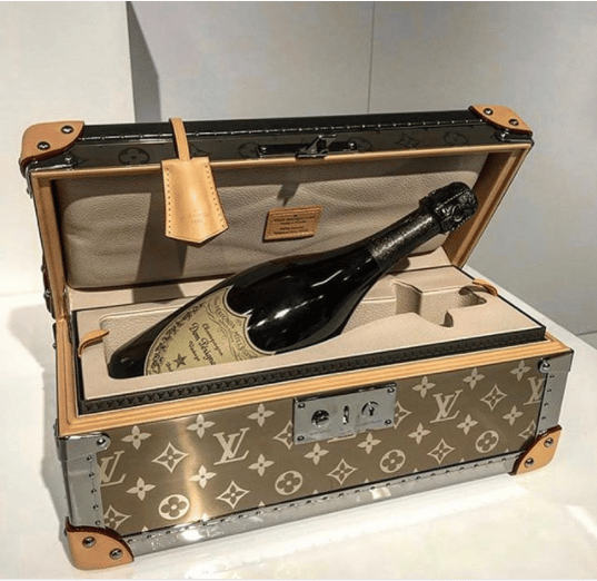 vuitton champagne holder