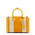 MCM Exotic Yellow Canvas Neo Milla Tote Bag