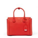 MCM Marigold Orange Park Avenue Leather Neo Milla Tote Bag