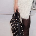 Valentino Black Polkadot Rockstud Top Handle Bag - Pre-Fall 2018