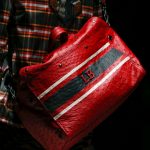 Bottega Veneta Red Ostrich Duffle Bag - Fall 2018
