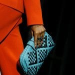 Bottega Veneta Turquoise:Black The Lauren 1980 Clutch Bag - Fall 2018