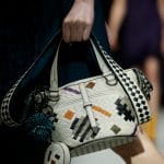 Bottega Veneta White Intrecciato Abstract Small Tote Bag - Fall 2018