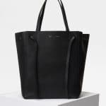 Celine Black Medium Cabas Phantom Bag
