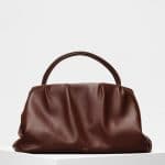 Celine Brown Smooth Calfskin Medium Purse Bag