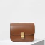 Celine Camel Medium Classic Box Bag