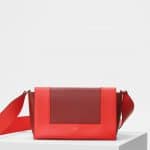Celine Coral/Dark Claycourt Medium Frame Bag
