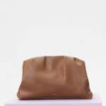 Celine Light Camel Shiny Calfskin Purse Clutch Bag