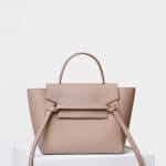 Celine Light Taupe Grained Calfskin Micro Belt Bag