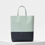 Celine Pastel Green/Dark Sea Small Cabas Bag