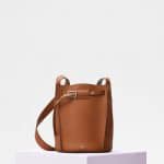 Celine Tan Smooth Calfskin Big Bag Bucket with Long Strap