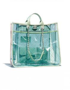pvc cordero plateado verde