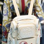 Gucci Beige Fabric with Patches Backpack Bag 2 - Fall 2018