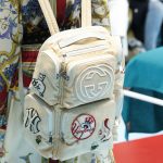 Gucci Beige Fabric with Patches Backpack Bag - Fall 2018