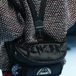 Gucci Black Fabric with Patches Backpack Bag - Fall 2018