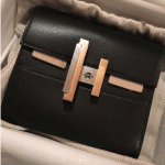 Hermes Black Mini Cinhetic Clutch Bag 3
